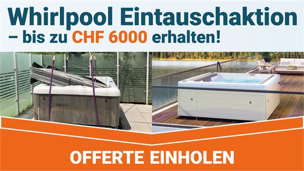 Jetzt altes Whirlpool-Modell gegen ein neues eintauschen